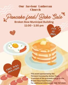 Our Savior Pancake Feed Rescheduled for Sunday, February 12