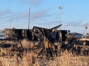Union Pacific train derails near Gothenburg early Tuesday morning