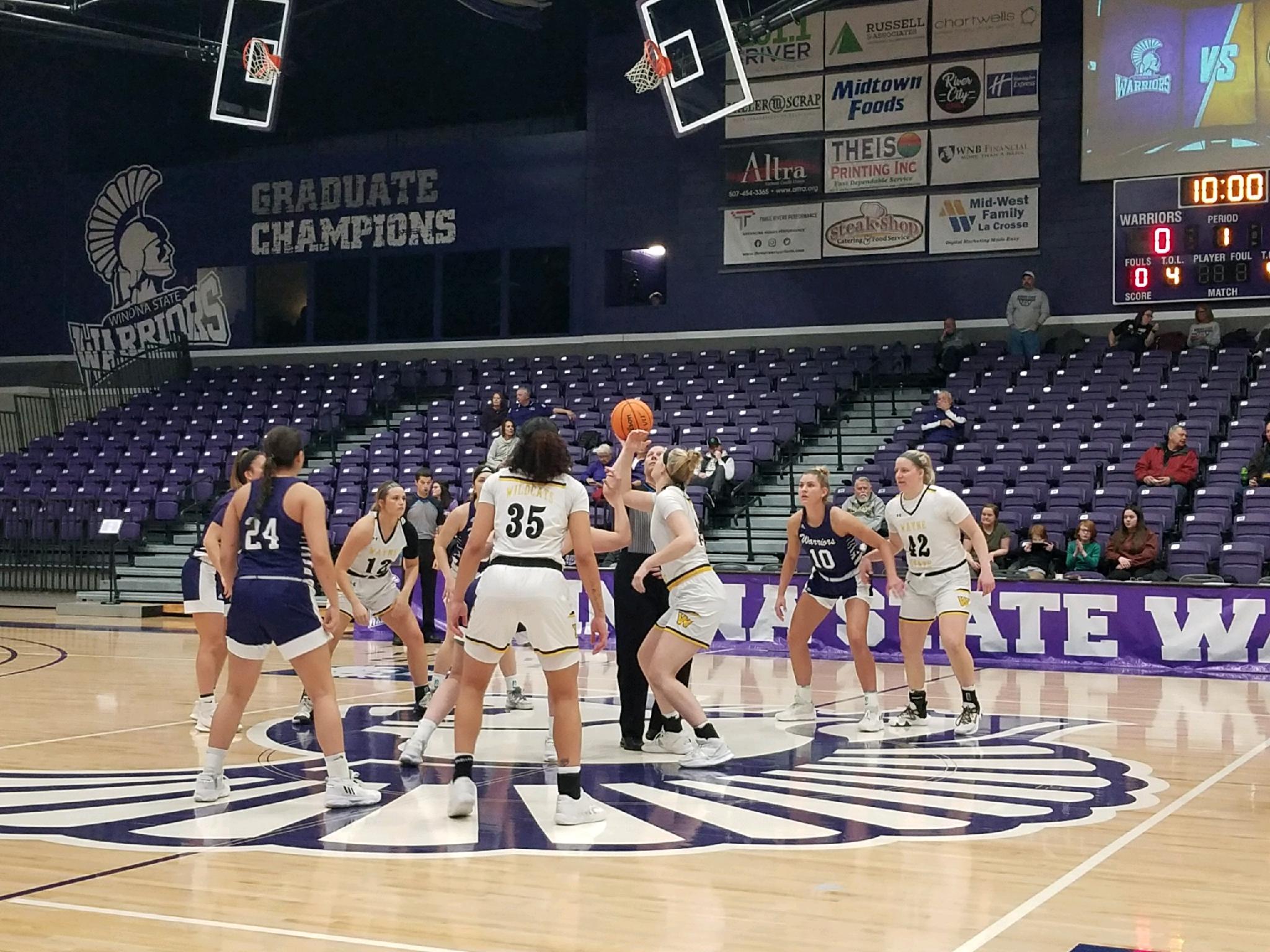 Wildcat Men Fall At Winona, WSC Women Post Fourth Quarter Comeback ...