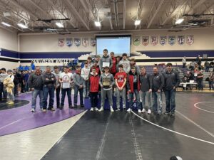 Anselmo Merna Wrestling D2 District Team Champs / Twin Loup Runner up