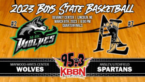 Ansley/Litchfield Opens Play at Boys State Tournament Against Maywood Hayes Center on KBBN