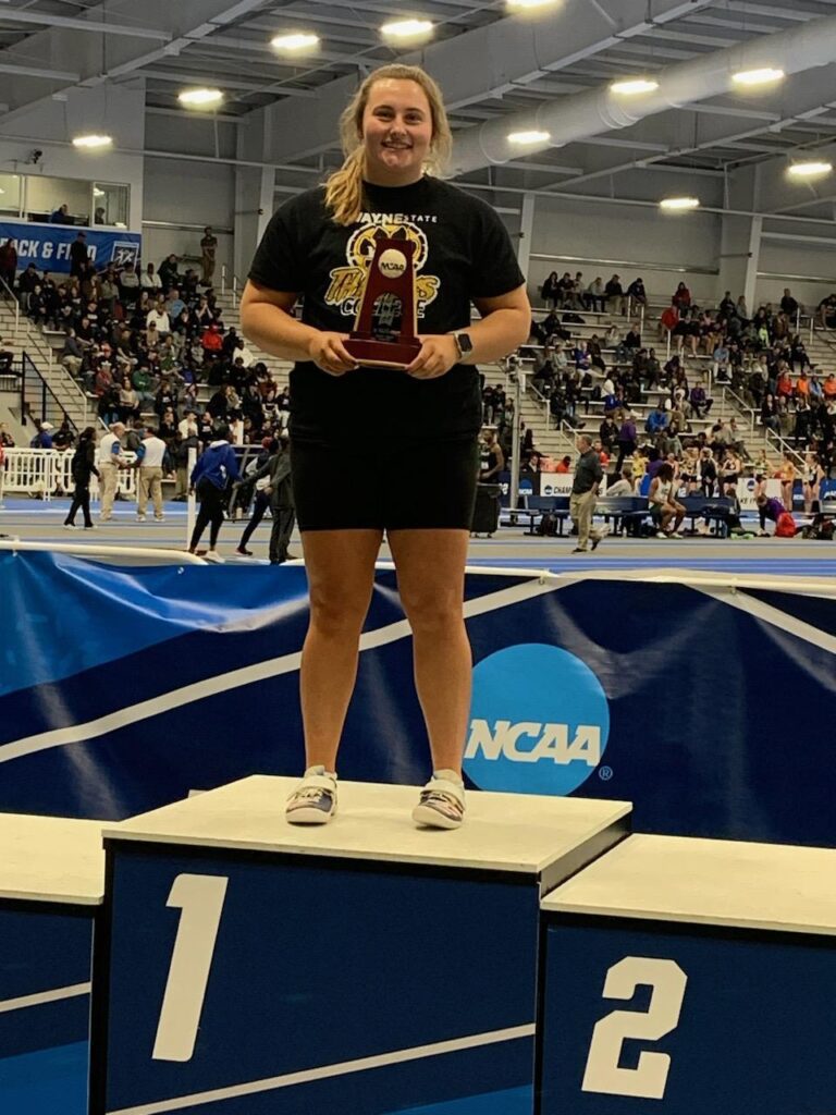 Chipps Crowned National Champion In Weight Throw With New School Record