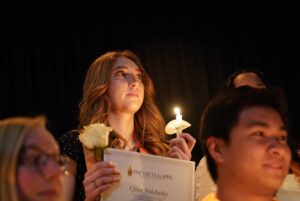 Three area students inducted into NPCC's Phi Theta Kappa Honor Society