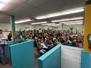 Sargent School Board releases Principal Grint, community protests