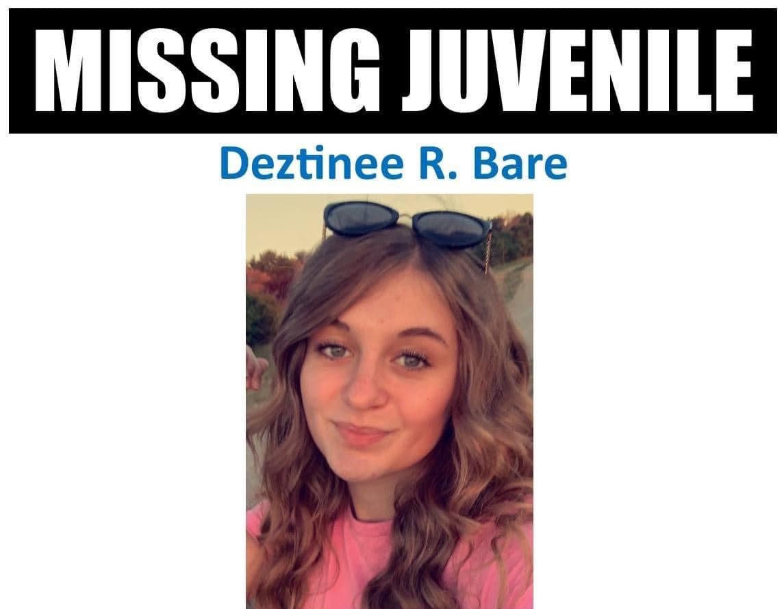 Missing Juvenile From Hoskins, Report To Local Law Enforcement With Any