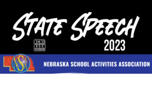 NSAA State Speech Championships underway for area competitors