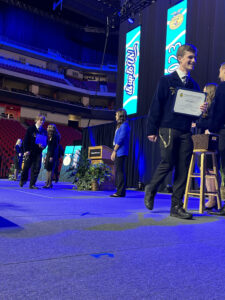 Fifty-three area FFA youth receive State Degree at FFA convention