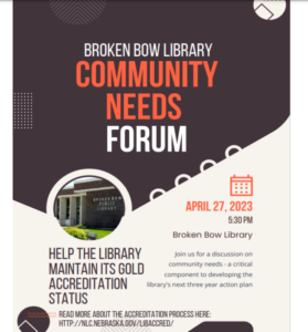 Broken Bow Library to hear community input at forum