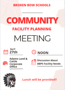 BBPS holding second public facilities meeting April 27