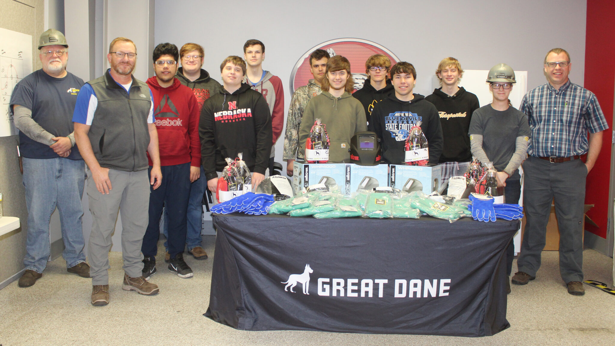 Great Dane Wayne Donates Welding PPE to Local High Schools WDN