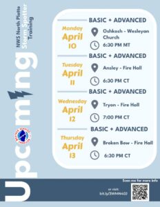 National Weather Service bringing sever weather spotting classes to area