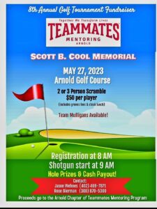 8th Annual Scott B. Cool Memorial Golf Tournament tees off this weekend