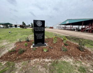 Rotary marks National Pollinator Week with first phase of fairgrounds garden
