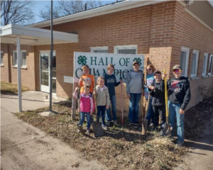 Custer County 4-H pitches in for Merna, Custer County Fairgrounds