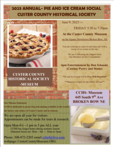 Museum's 10th pie social to ring in the summer, help community connect