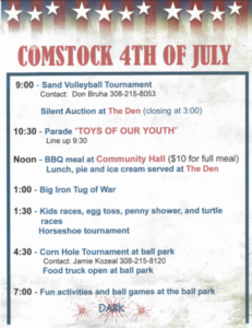 Comstock's 4th of July tradition promises proper patriotic celebration