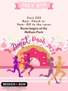 Chamber's 2nd Donut Dash set for Saturday