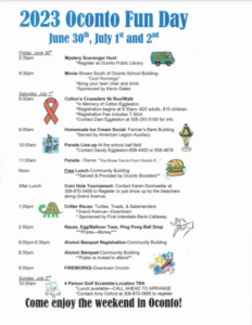 Oconto Fun Day should prove to live up to its name in 2023