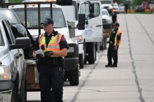 State Patrol holds surprise truck inspections in Hall County Tuesday afternoon