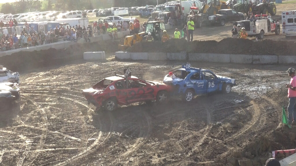 Highlights From Wayne County Demolition Derby, Another Packed Crowd