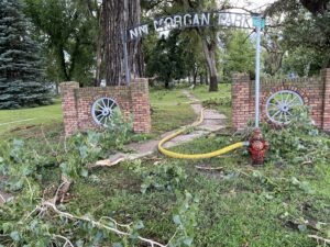 Callaway crushed by Saturday morning storm