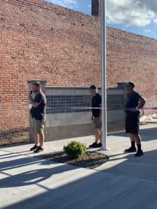 Litchfield cuts ribbon on new Veteran's Wall
