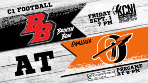 Broken Bow Football Goes on the Road to Face Ogallala