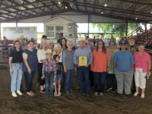 Tobias & Spanel/Curtis farms receive awards for a century of family farming
