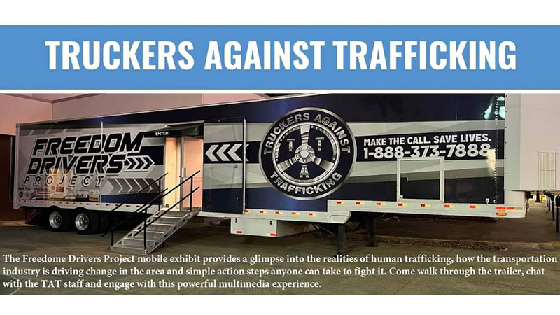 Truckers Against Trafficking mobile exhibit coming to Broken Bow