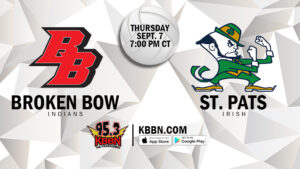 Local Sports Calendar 9/7 - Broken Bow vs North Platte St. Pat's Volleyball on KBBN