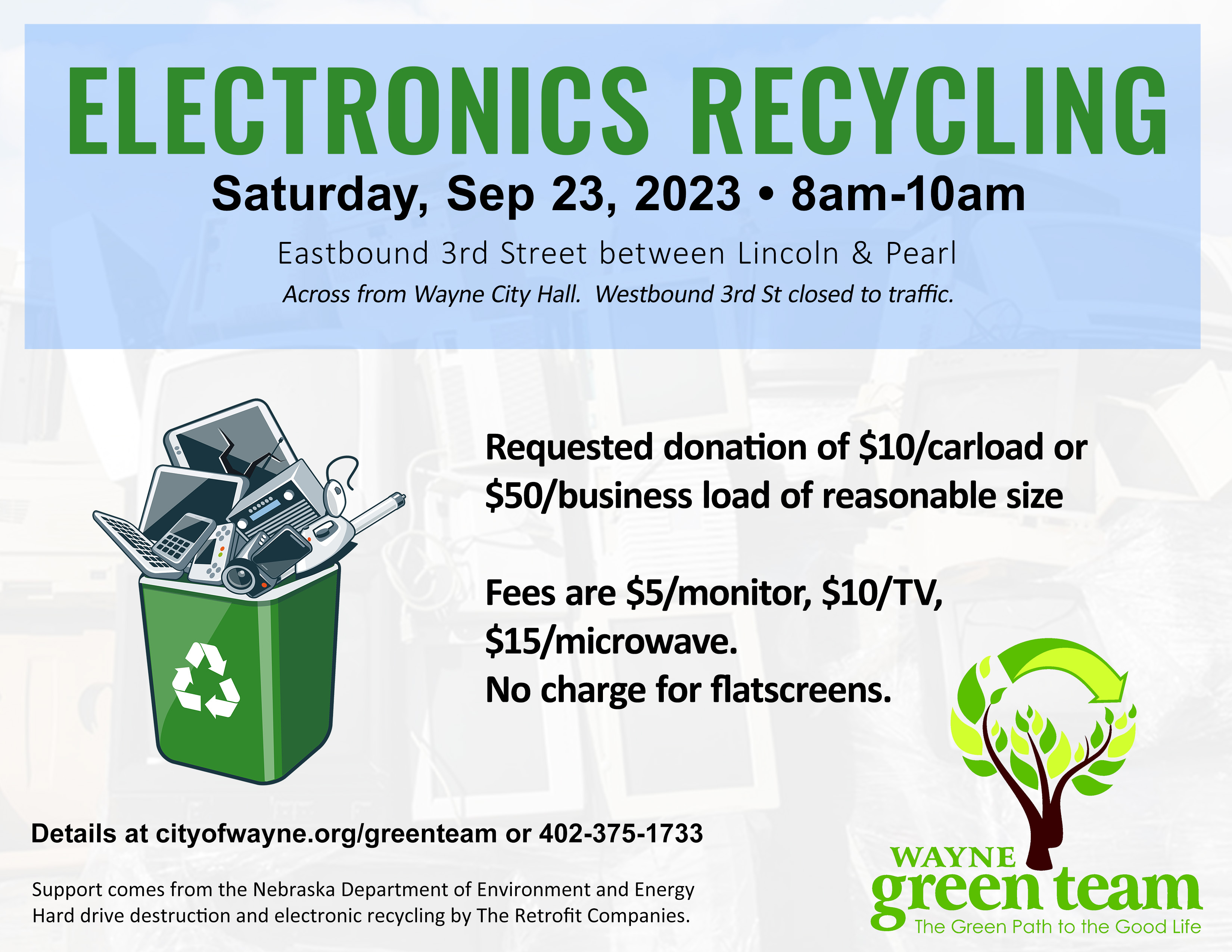 Recycle Your Electronics In Wayne; Green Team Has Recycled 159,000 ...