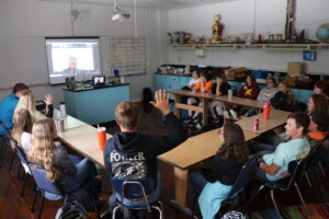 Litchfield students encouraged, inspired by 2001 graduate's journey