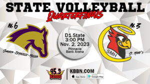 SEM Begins Play at State Volleyball Tournament on KBBN