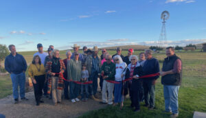 Sod House Ribbon Cutting, Pie Contest Winner Announced