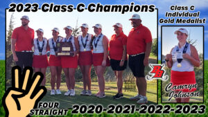 FOUR IN A ROW!!  Broken Bow Wins Class C Girls Golf State Championship / Camryn Johnson Individual Champion