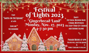 Festival of Lights November 27