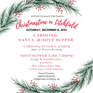 Santa, Caroling and a Soup Supper in Litchfield