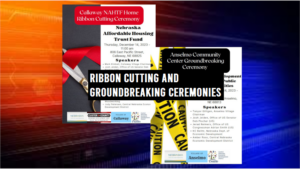 Exciting Events Unveiled: Ribbon Cutting and Groundbreaking Ceremonies Set for December 14th for Local Communities