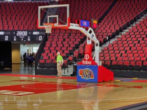 Sandhills/Thedford Falls to Howells Dodge at Girls State Tournament