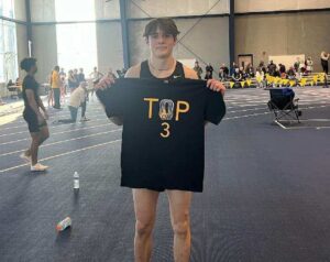Safranek Places Third in 60 Meters at Metro Track Meet