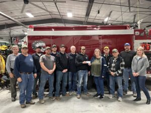 Broken Bow Lions Club Donates Over $3,000 to BBVFD