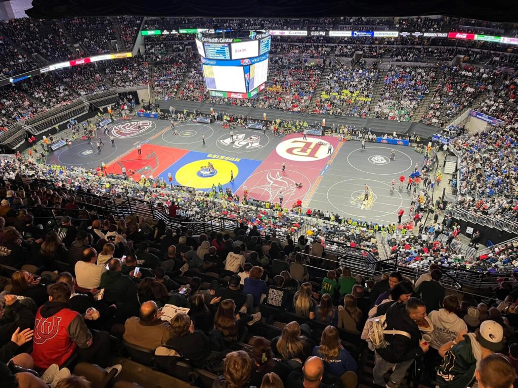 Day Two Consolation, Semifinal Results For Area State Wrestlers, Wayne