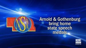 Arnold, Gothenburg take home medals in state speech competition