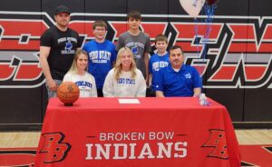 Broken Bow Senior MaKinley Tobey Signs to Play Basketball for Peru State