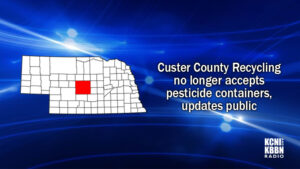 Custer County Recycling no longer able to accept pesticide containers