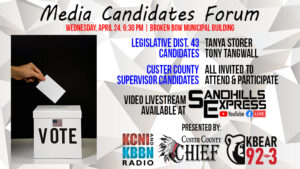 Media candidates forum tonight in Broken Bow