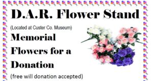 Daughters of the American Revolution Gathering Donations Through Flower Sales