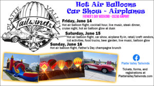 Second Platte Valley Tailwinds Festival Set for Father's Day Weekend