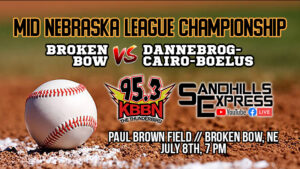 Broken Bow vs. DCB for Mid Nebraska League Senior Legion Championship