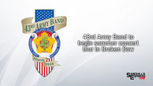 Broken Bow first of eight shows in nine days for 43rd Army Band
